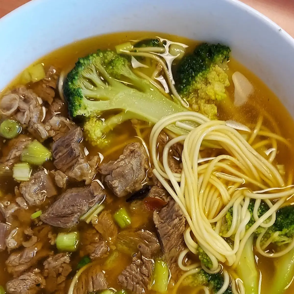 beef noodle soup 牛腩面